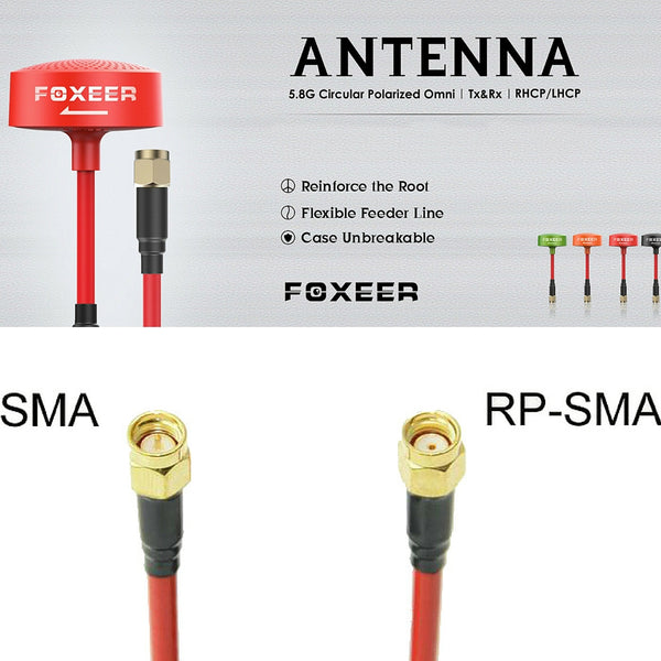 Foxeer 5.8GHz Circular Polarized Omni Antenna LHCP/RHCP